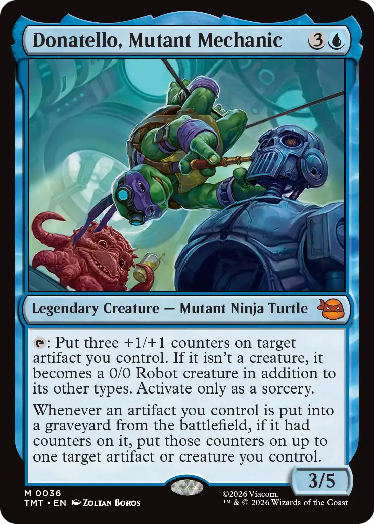 Donatello, Mutant Mechanic
