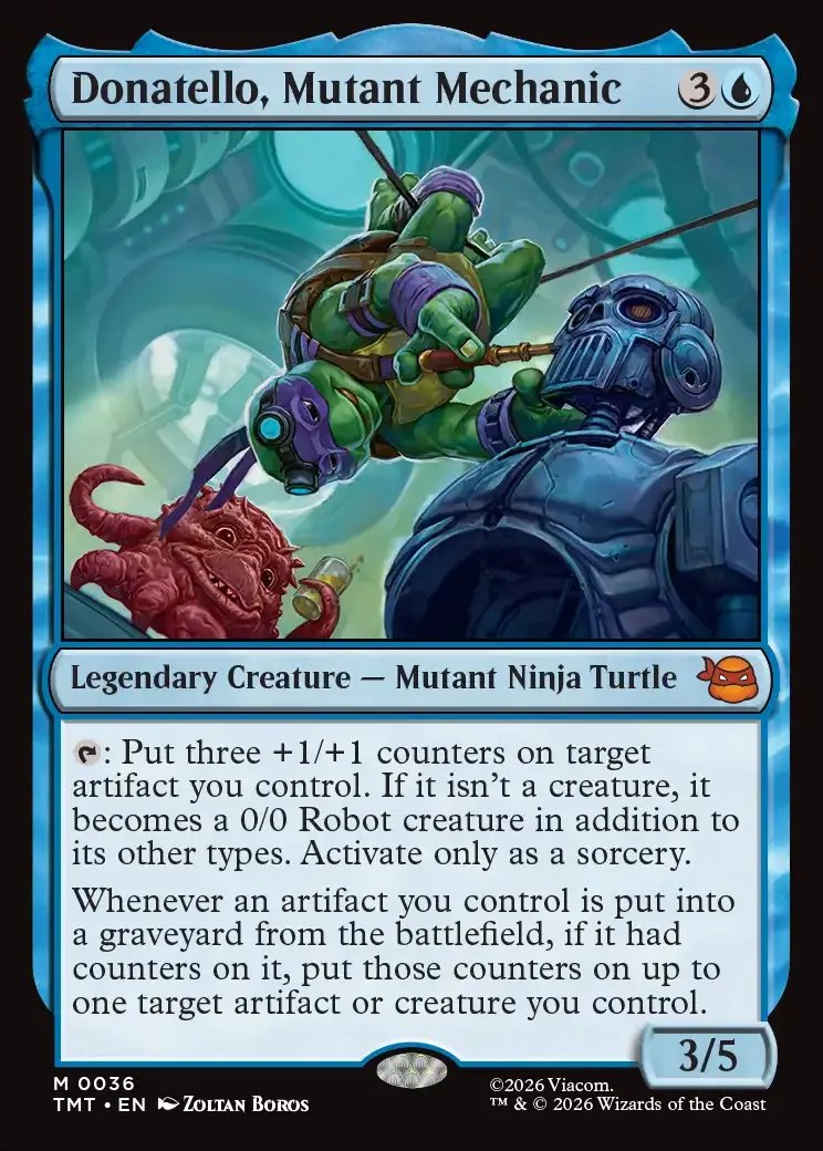 Donatello, Mutant Mechanic