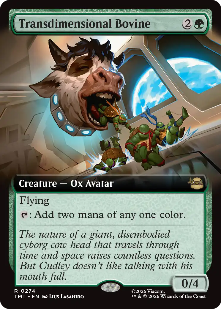 Transdimensional Bovine