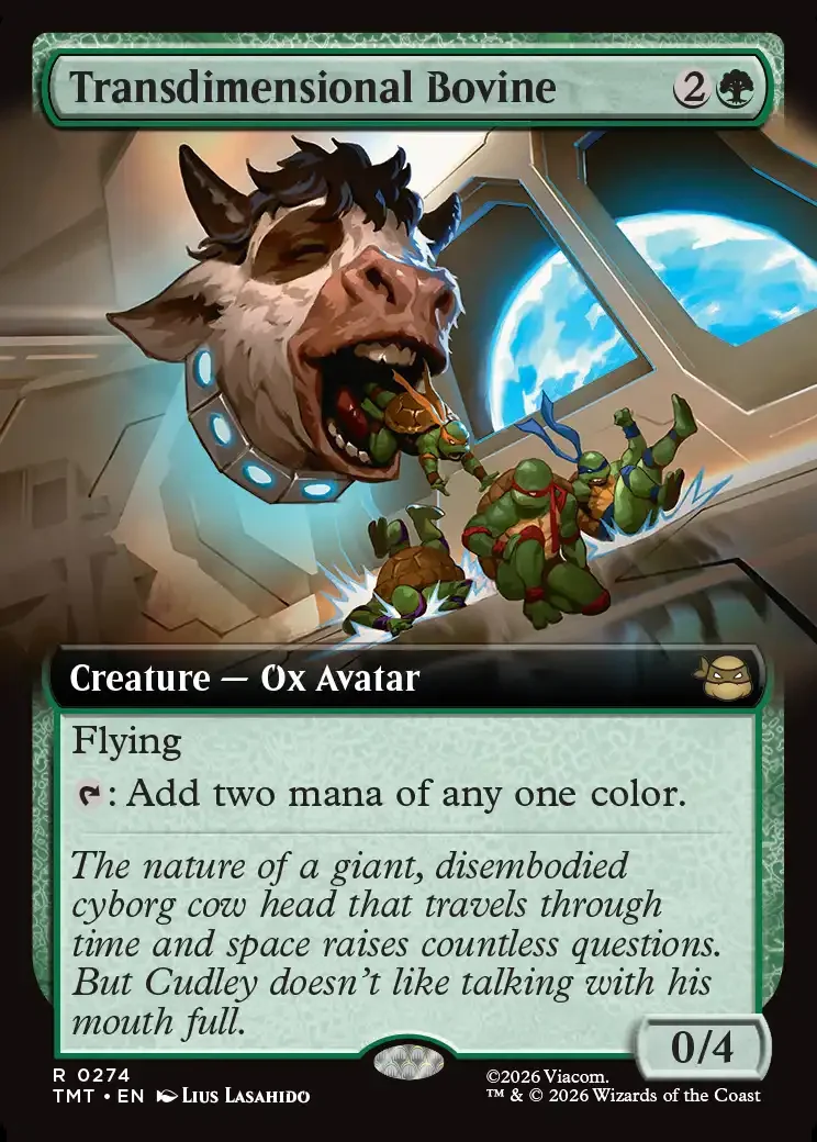 Transdimensional Bovine