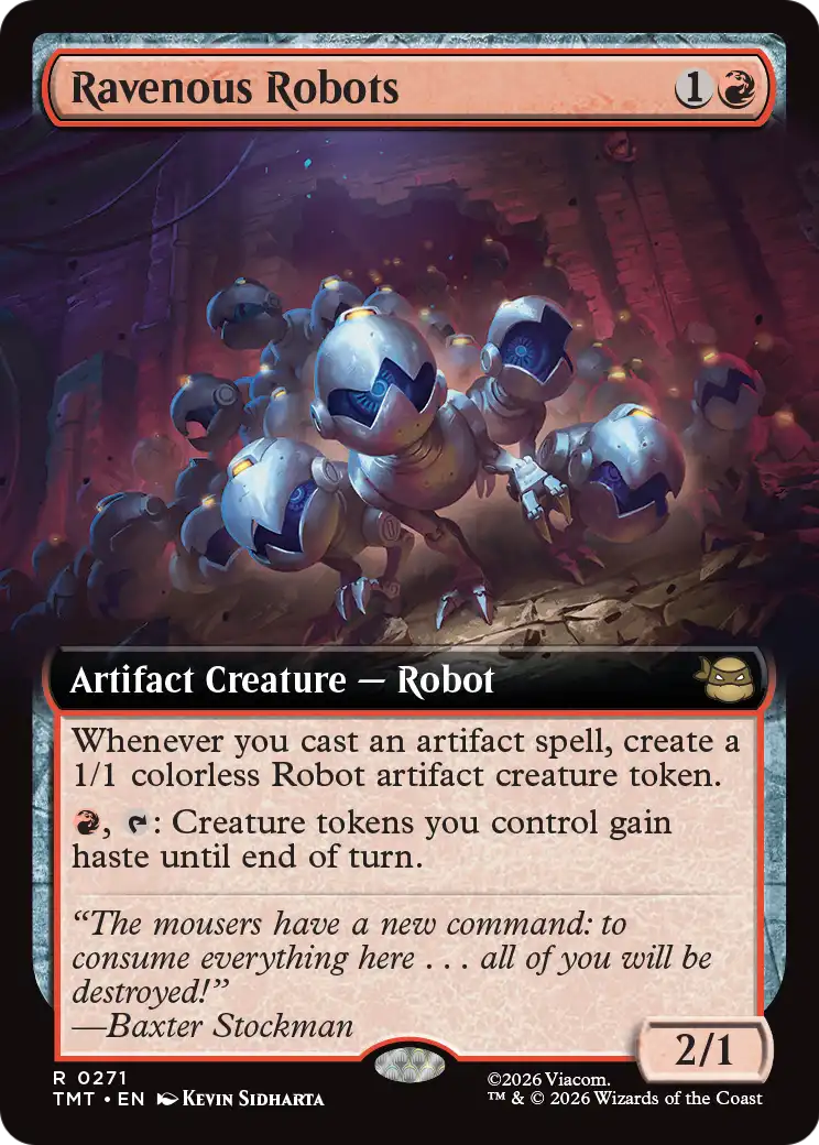 Ravenous Robots